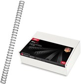 GBC WIRE BINDING COMB 34 LOOP 8MM A4 BLACK PACK 100