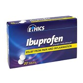 ETHICS IBUPROFEN TABLETS BOX 20