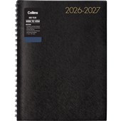 COLLINS BOSTON MID YEAR APPOINTMENT DIARY A5 WEEK TO VIEW WIRO 20262027