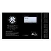 TAKE TWO COURIER BAGS A5 W190MM X L280MM BLACK PACK 50