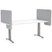 BOYD ACOUSTIC DESK DIVIDER L800 X H540MM LIGHT GREY