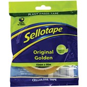 SELLOTAPE CELLULOSE TAPE PREMIUM 1105 W15MM X L66M CLEAR