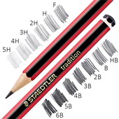 STAEDTLER 110 TRADITION PENCIL 2H