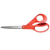 FISKARS NO8 SCISSORS LEFTHANDED RED