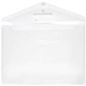 MARBIG DOCULOPE WALLET BUTTON CLOSURE A4 CLEAR